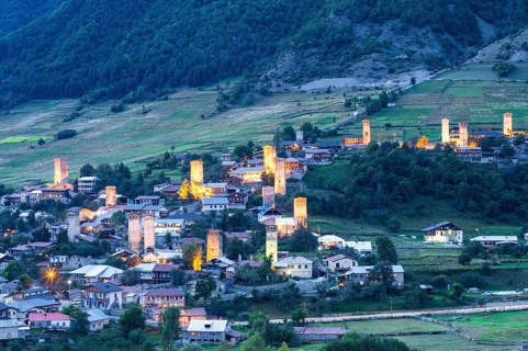 Traditional Svanetian Towers
