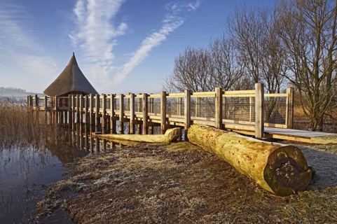Mock 'Iron Age' fort
