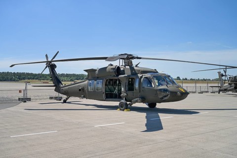 Sikorsky UH-60 M Black Hawk helicopter of the U. S. Airforce