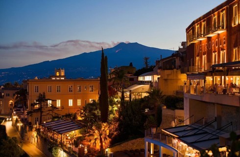 View of Hotel Metropole and San Domenico Palace Four Seasons