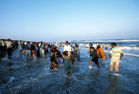 Marina beach in Chennai