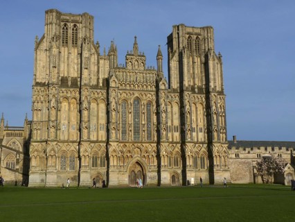 West facade of the medieval cathedral