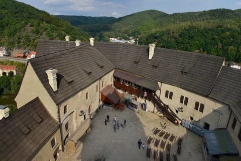Inner courtyard
