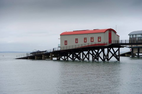 Old lifeboat station converted into house