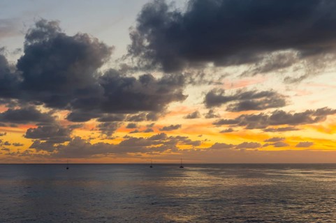 Pacific Ocean at sunset