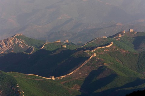 Early morning view of the Wall