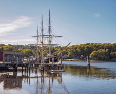 The historic ship Joseph Conrad