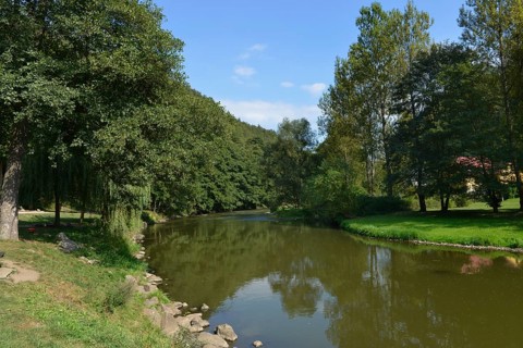 River Eger near Loket