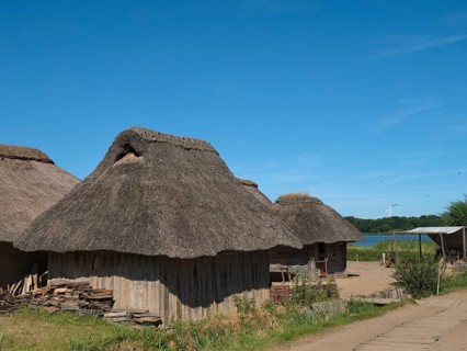 Scientific reconstruction of the Viking village of Haithabu