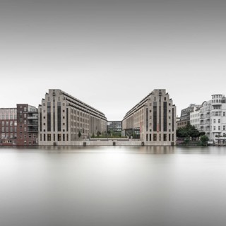 The Curvry Campus on the Spree in Berlin Kreuzberg