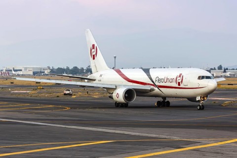 An AeroUnion Boeing 767-200ER
