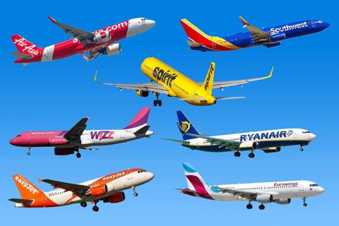 Aircraft Low cost airlines Airlines at Frankfurt Airport