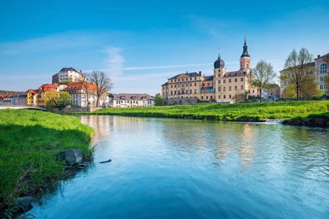 Town view with Upper Castle