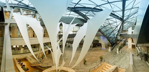 Darmstadtium Congress Centre Darmstadt Panorama Germany