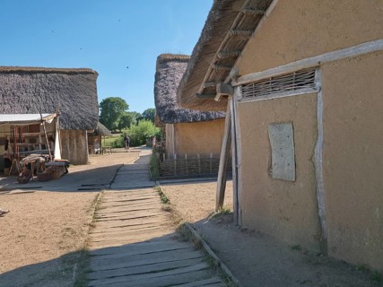 Scientific reconstruction of the Viking village of Haithabu