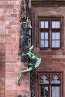 Dragonslayer City Hall Saarbruecken Germany