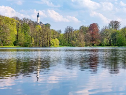 Lake in Greiz Park