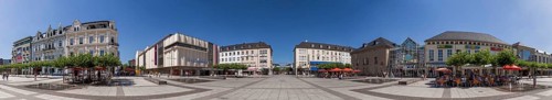 Saarlouis Kleiner Markt Panorama Germany