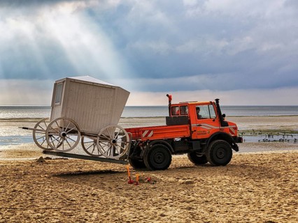 Historic beach wagon
