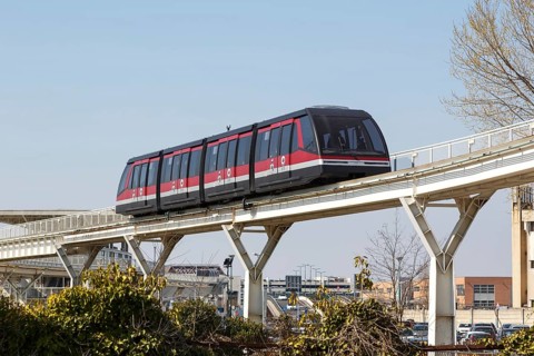People Mover Venezia at Piazzale Roma in Venice