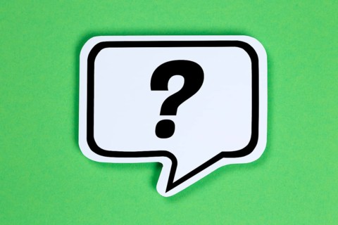 Question Mark Question Questions Help Problem Information Support in Speech Bubble Communication Concept Talk in Stuttgart