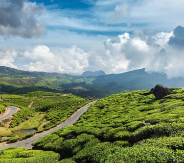 Kerala India travel background