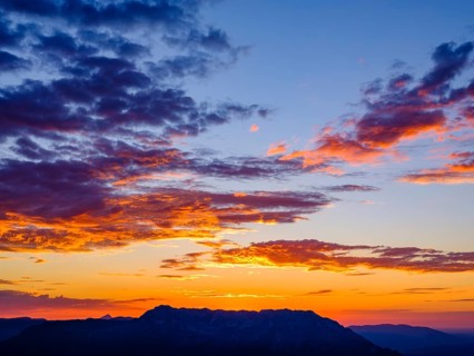 Silhouette Untersberg