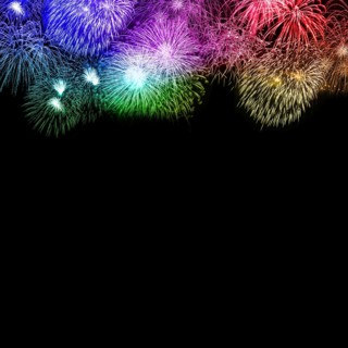 New Year's Eve fireworks New Year's Eve background text free space copyspace square colourful New Year New New backgrounds in Stuttgart