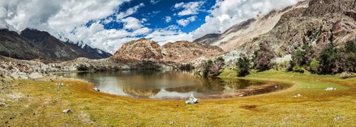Panorama of Lohan Tso