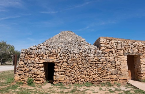 Historical shepherd's hut