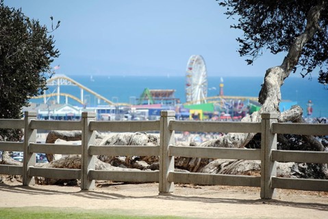 View of Santa Monica pier