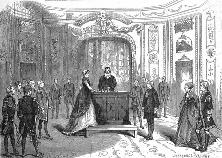 Theatre scene from La Czarine