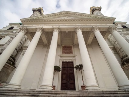 Facade of the Karlskirche