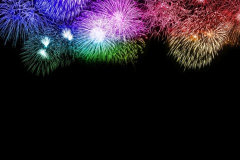 New Year's Eve fireworks New Year's Eve background text free space copyspace colourful New Year New New backgrounds in Stuttgart