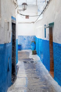 Alley in the Kasbah des Oudaias