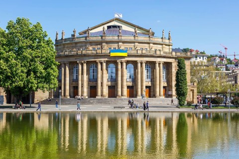 Staatstheater Theater am Eckensee Architecture Travel in Germany in Stuttgart