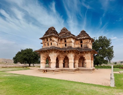 Lotus Mahal. Royal Centre. Hampi