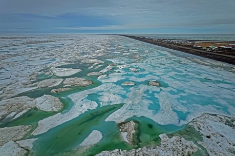 Drone footage
