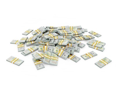 US dollars banknotes