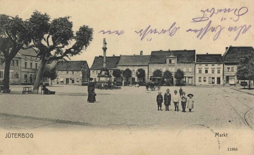 Market place in Jueterbog