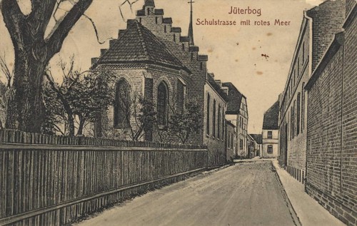 Schulstrasse and Rotes Meer in Jueterbog