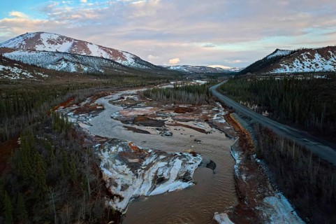 Drone shot