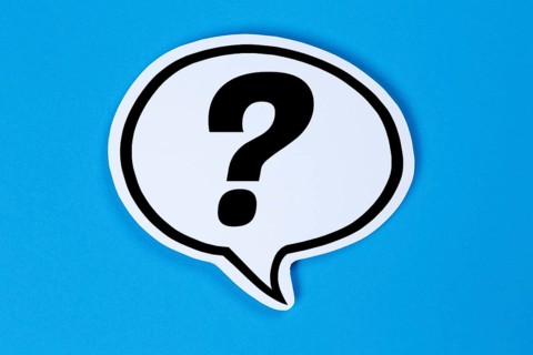 Question Mark Question Questions Help Problem Information Support in Speech Bubble Communication Concept Talk in Stuttgart