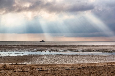 Wadden Sea in autumn