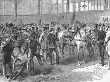 Inspection at Woolwich Arsenal
