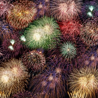 New Year's Eve Fireworks Sylvester New Year Background Square New Year New New Backgrounds in Stuttgart