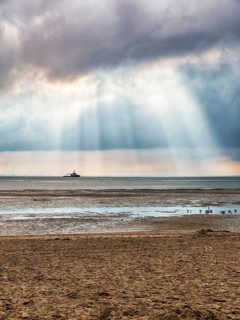 Wadden Sea in autumn