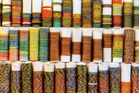 Indian Bangles in a shop
