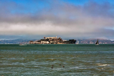 Former prison island