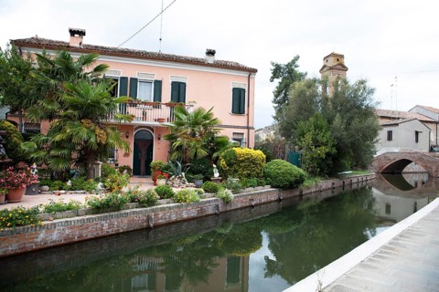 Residential house with garden in the historic old town